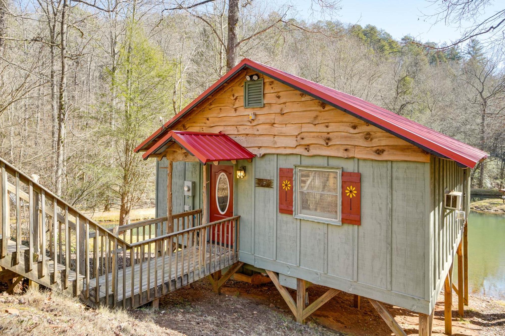Secluded Family Retreat In Dahlonega With Hot Tub! Villa Kültér fotó