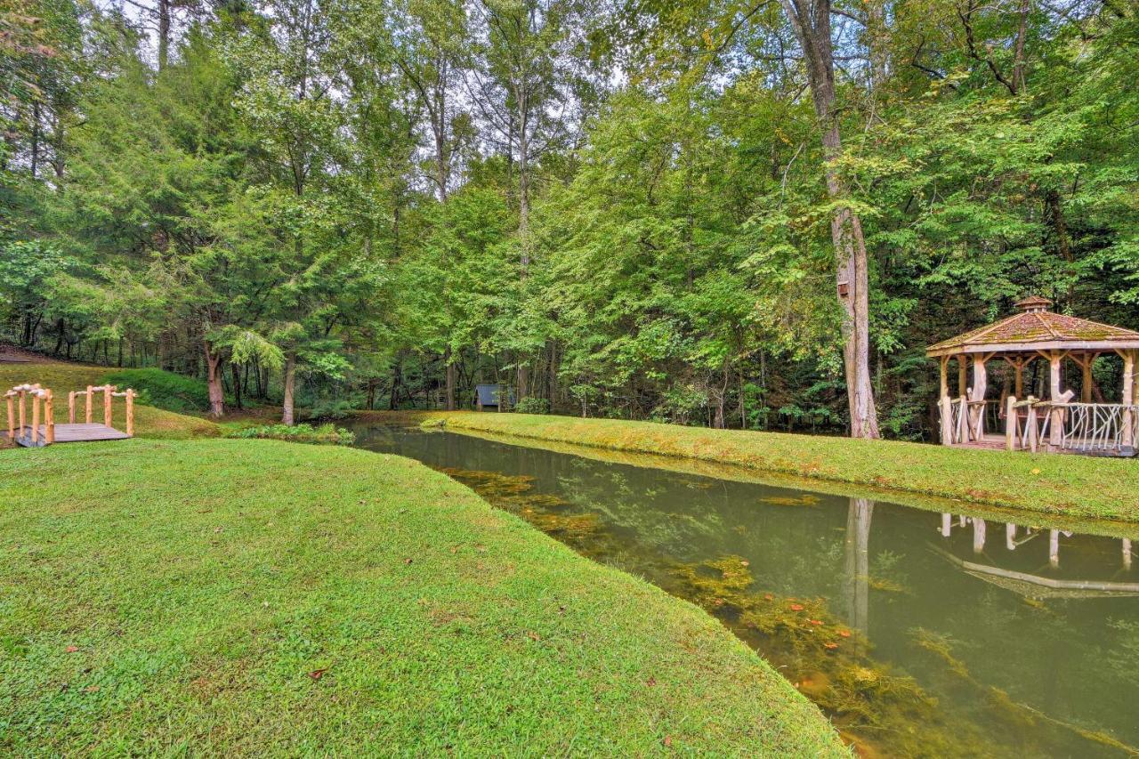 Secluded Family Retreat In Dahlonega With Hot Tub! Villa Kültér fotó